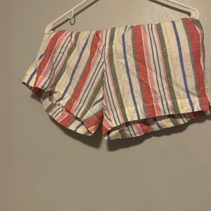 Stripped old navy shorts.